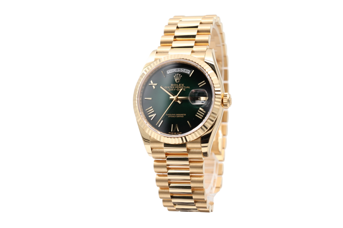 Rolex - Day Date 36 – Green Ombre – 128238 – 2026