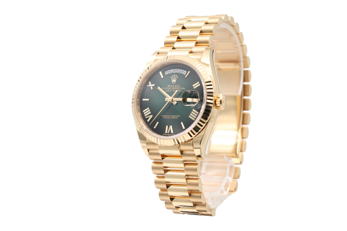 Rolex - Day Date 36 – Green Ombre – 128238 – 2026