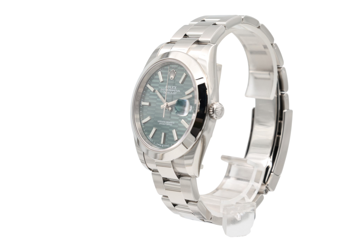 Rolex - Datejust – Green motif – 126300 – 2023
