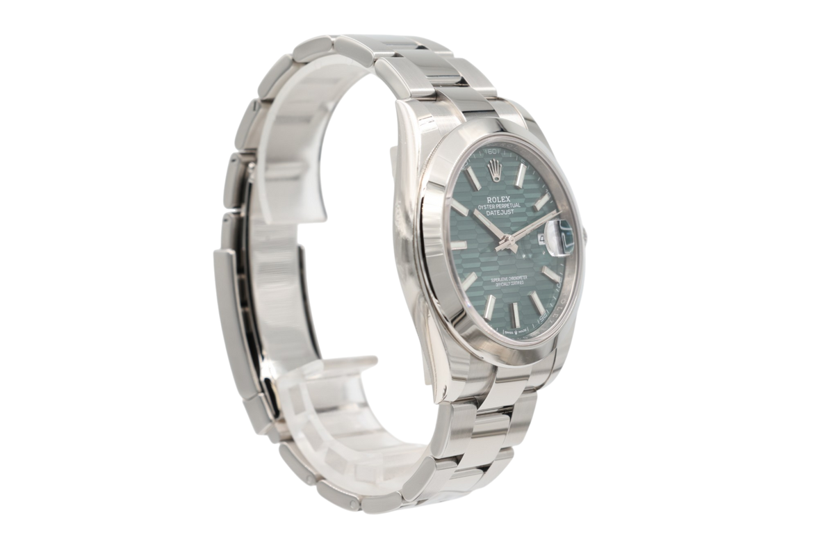 Rolex - Datejust – Green motif – 126300 – 2023