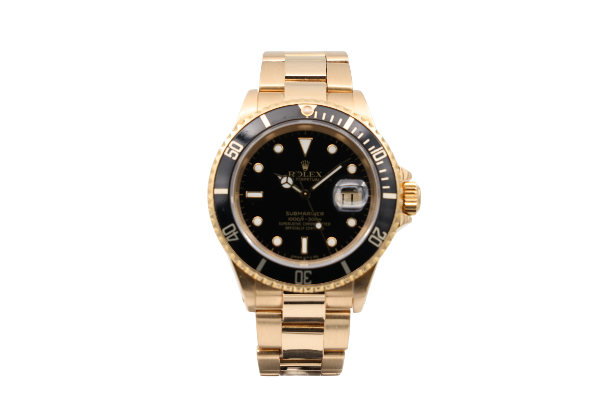 Rolex - Submariner – Yellow Gold – 16618 – 1989
