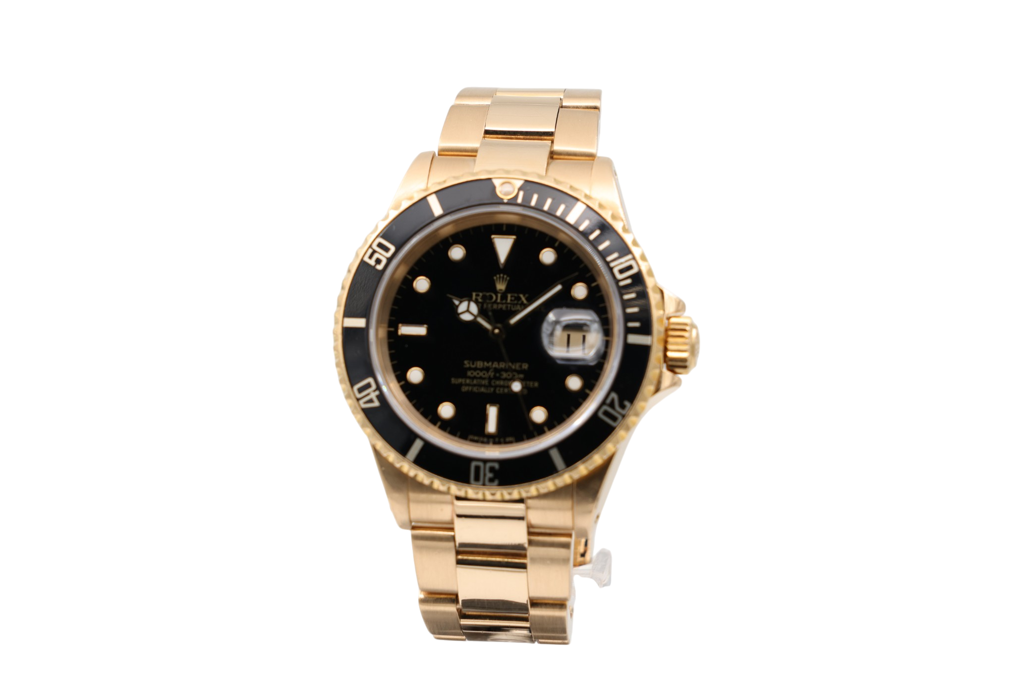 Rolex - Submariner – Yellow Gold – 16618 – 1989