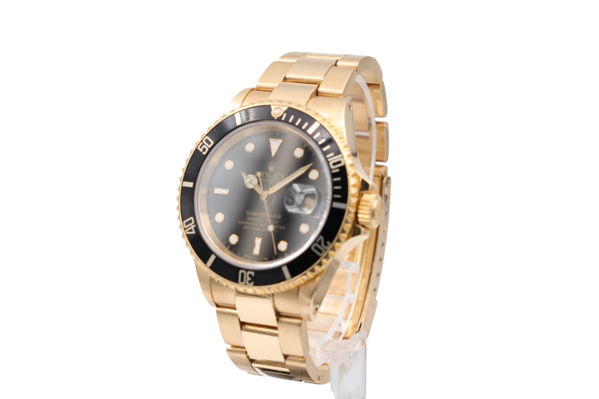 Rolex - Submariner – Yellow Gold – 16618 – 1989