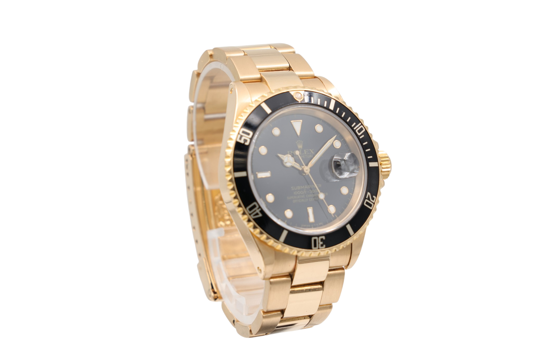 Rolex - Submariner – Yellow Gold – 16618 – 1989