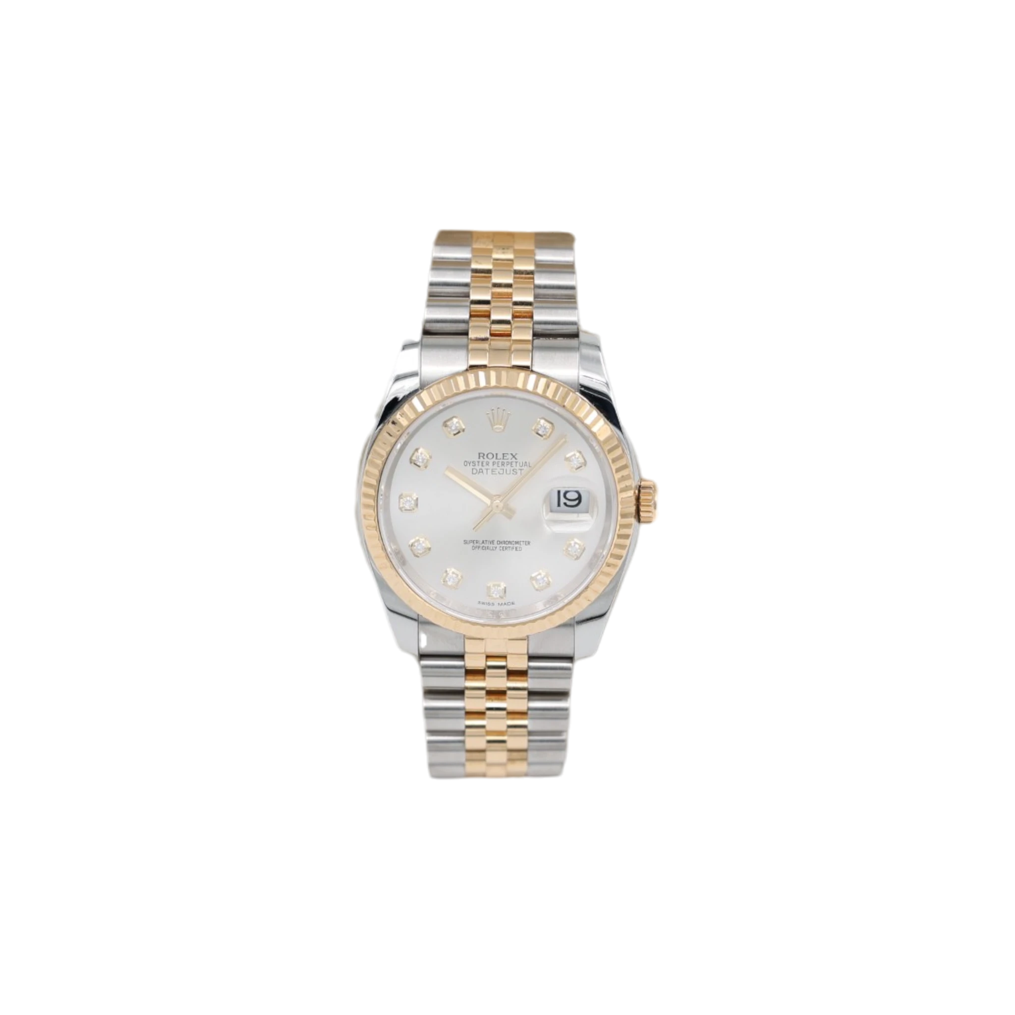 Rolex - Datejust - 116233 - Silver Diamond- 2017