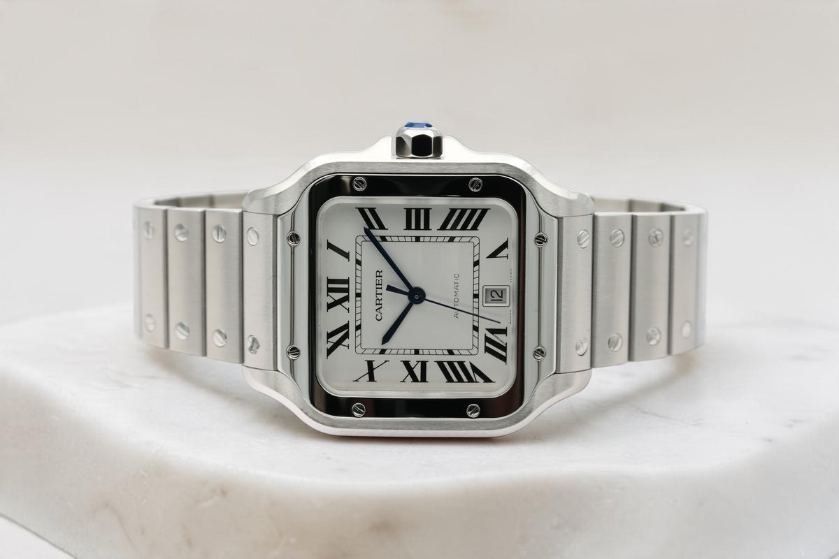 Cartier - Santos β White β WSSA0018 β 2025