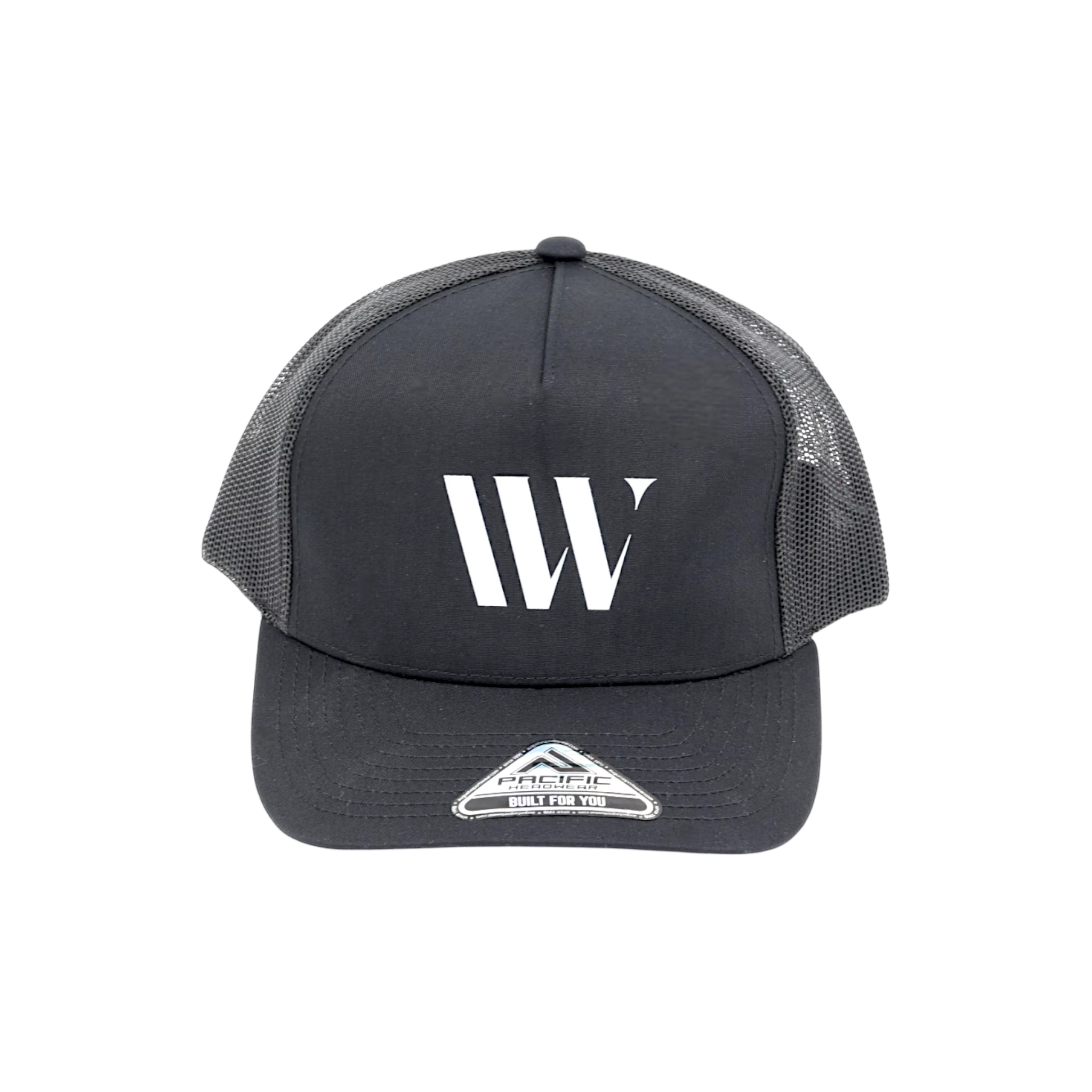 IW Black Trucker Hat