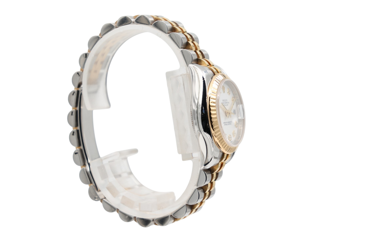 Rolex - Datejust – White with Diamond – 179173 – 2008