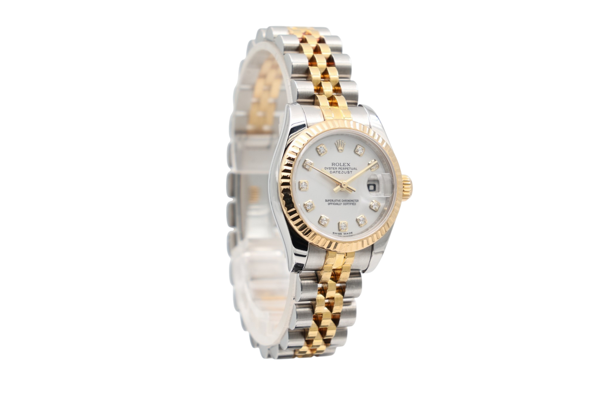 Rolex - Datejust – White with Diamond – 179173 – 2008