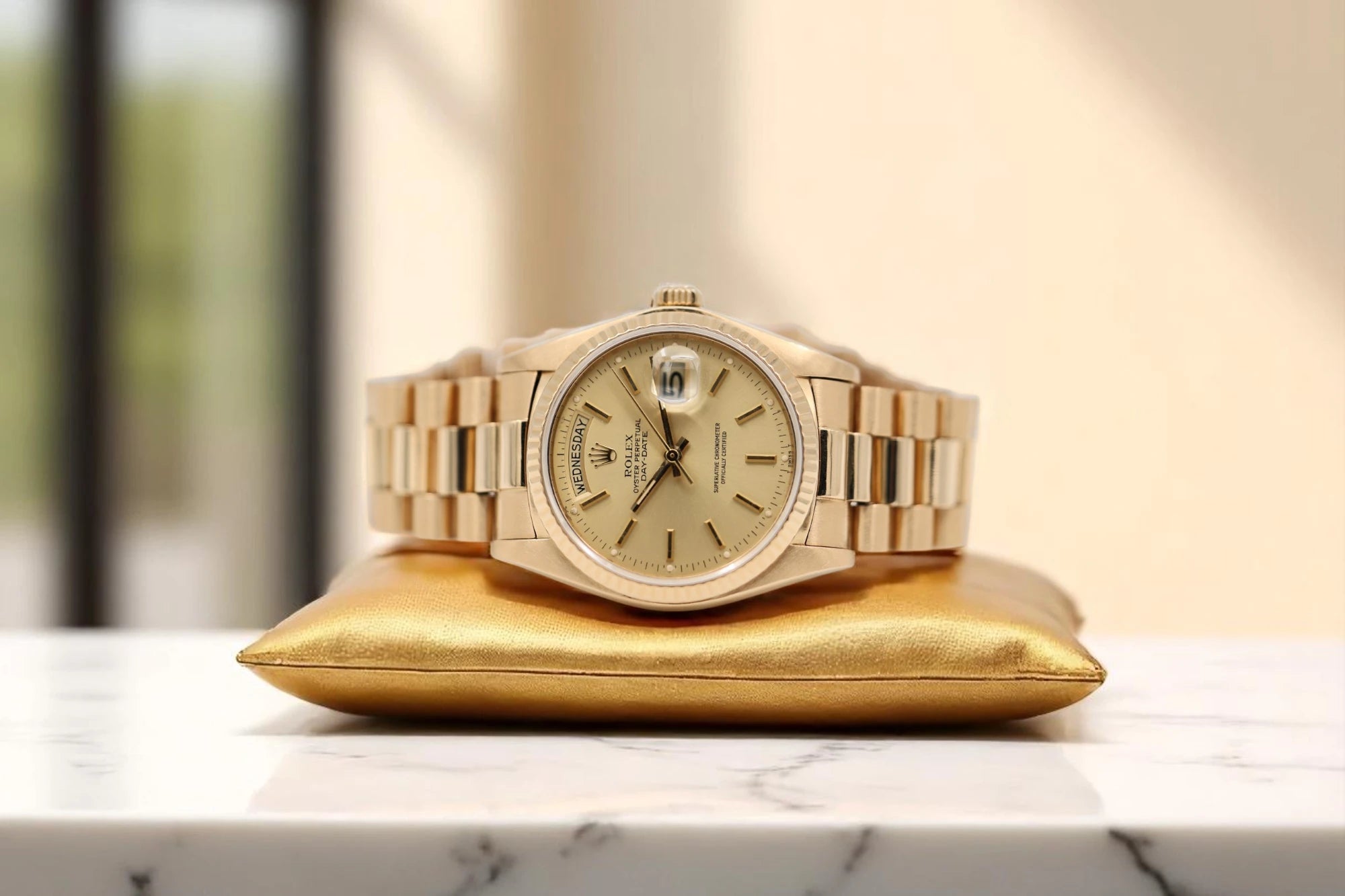 Rolex - Day-Date - Champagne Dial - Ref. 18038 - 1979