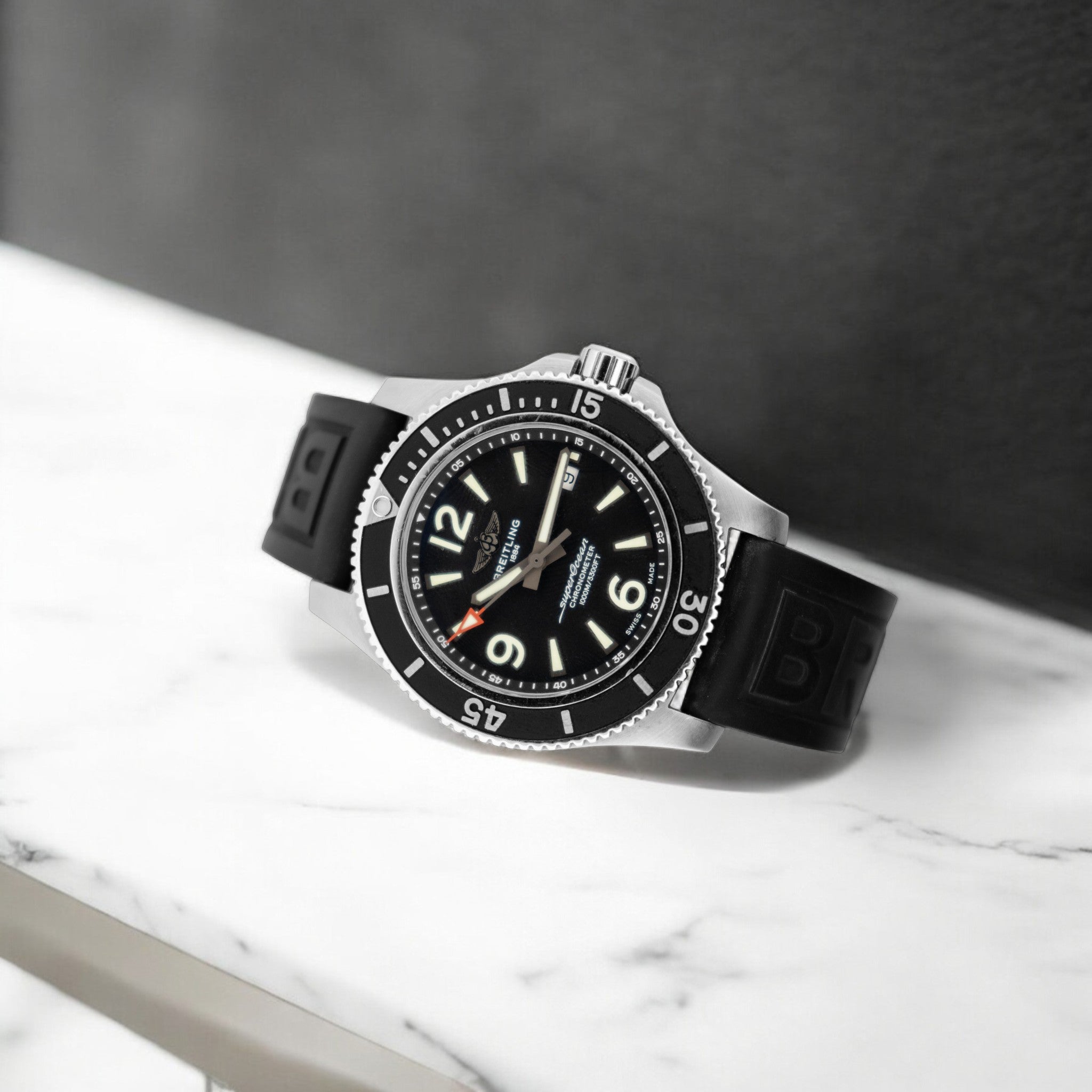 Breitling - Superocean - Black Rubber - A17367