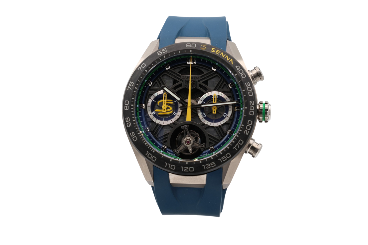 Tag Heuer - Extreme Sport Chronograph Tourbillon x Senna – Skeleton – CBU508 LFT6274 – 2024