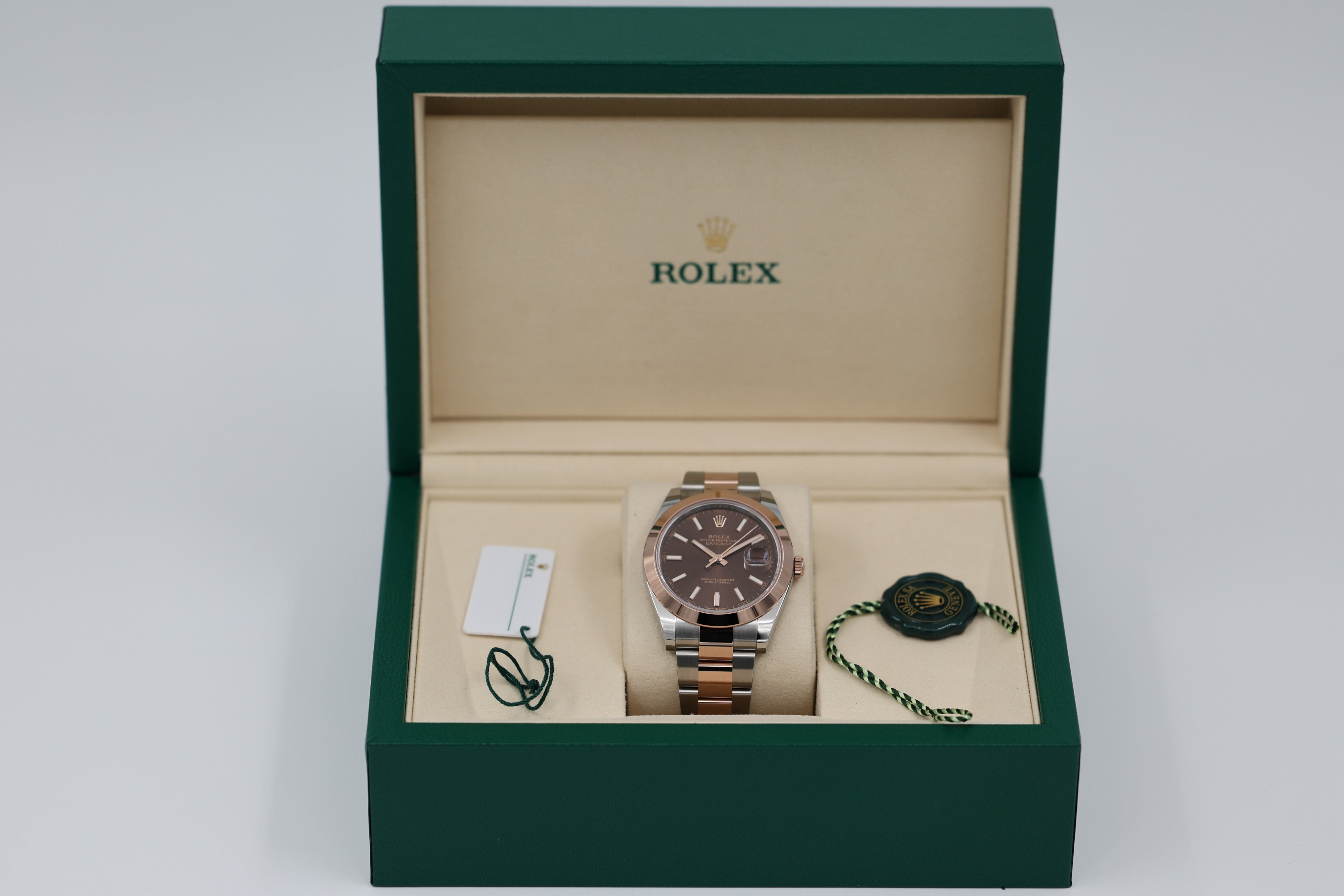 Rolex - Datejust - Chocolate Dial - 126301 - 2025