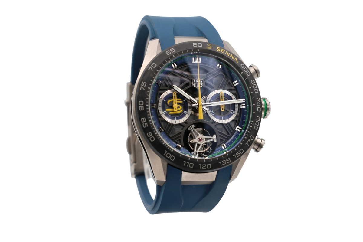 Tag Heuer - Extreme Sport Chronograph Tourbillon x Senna – Skeleton – CBU508 LFT6274 – 2024