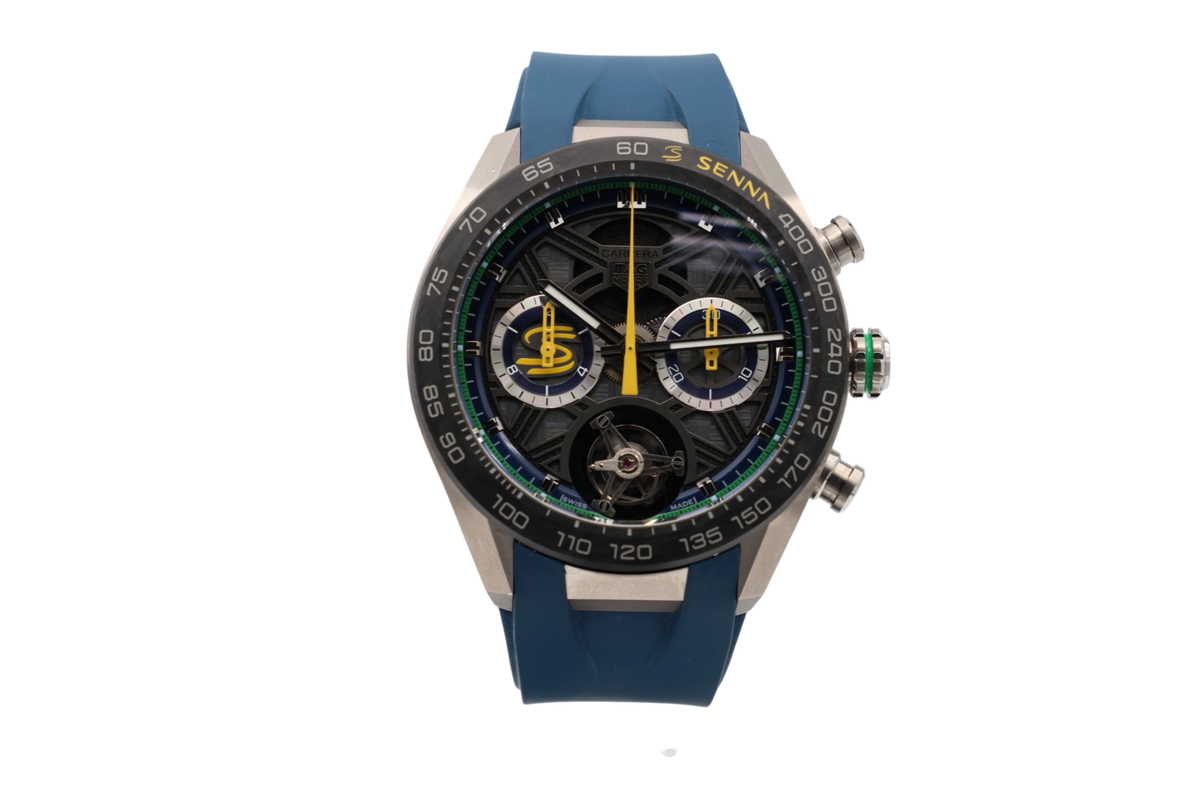 Tag Heuer - Extreme Sport Chronograph Tourbillon x Senna – Skeleton – CBU508 LFT6274 – 2024