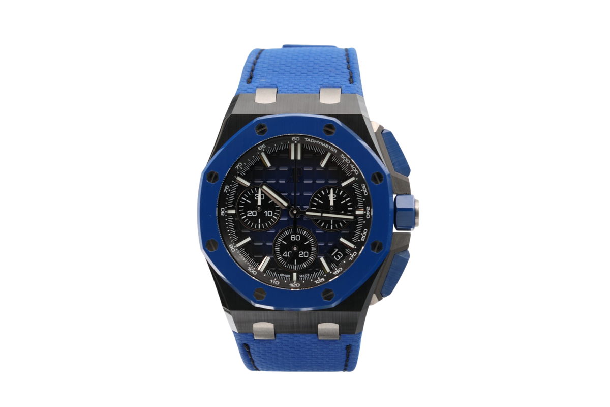 Audemars Piguet - Royal Oak Offshore Chronograph – Blue – 26420CE.OO.A043VE.01 – 2023