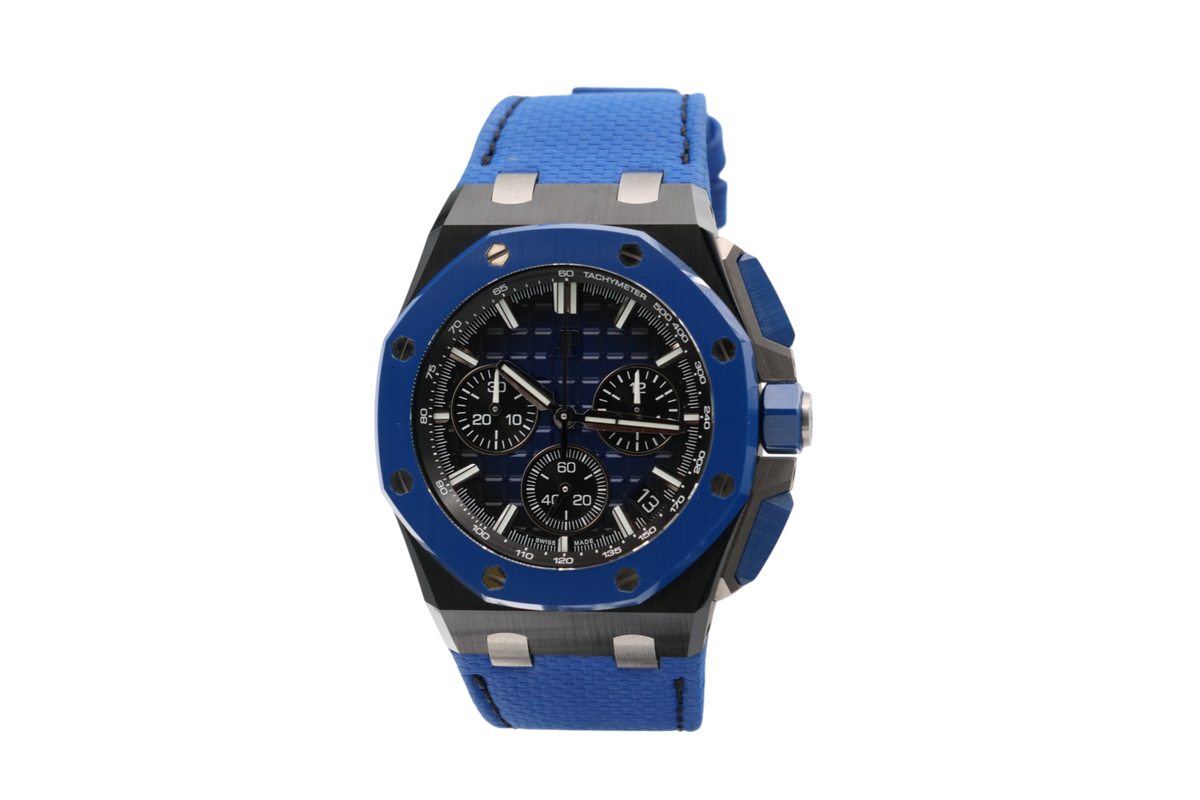 Audemars Piguet - Royal Oak Offshore Chronograph – Blue – 26420CE.OO.A043VE.01 – 2023