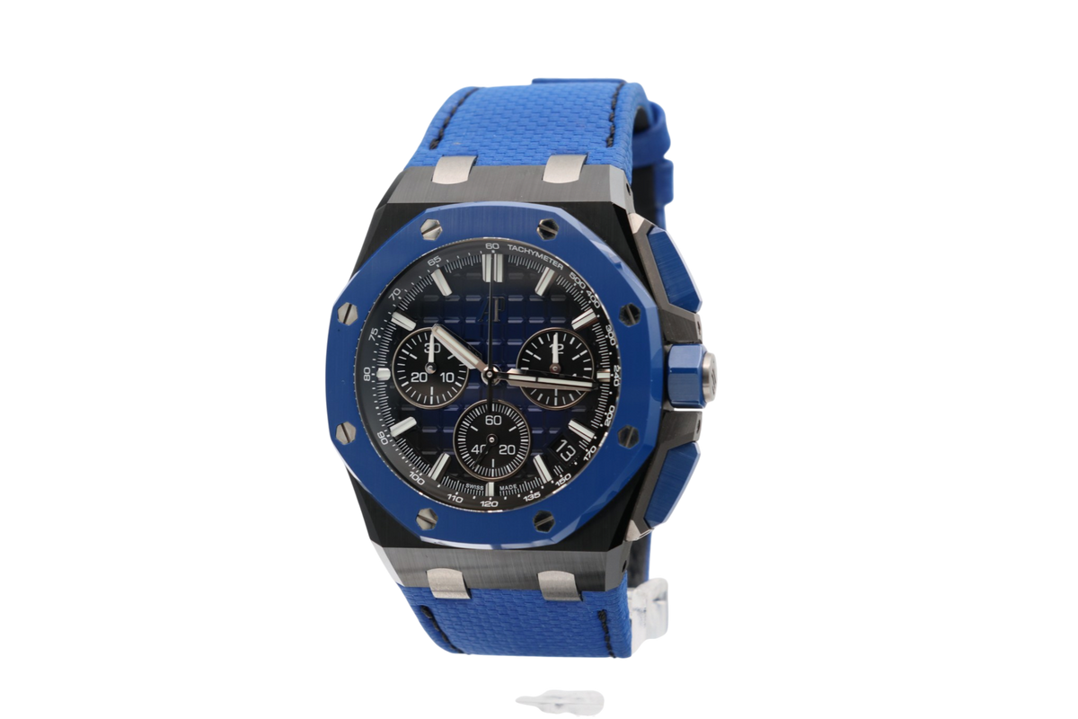 Audemars Piguet - Royal Oak Offshore Chronograph – Blue – 26420CE.OO.A043VE.01 – 2023