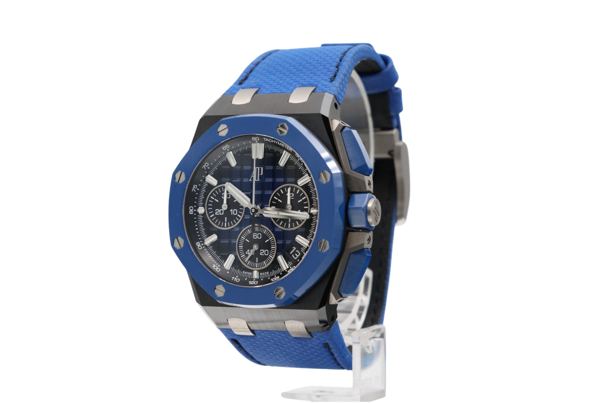 Audemars Piguet - Royal Oak Offshore Chronograph – Blue – 26420CE.OO.A043VE.01 – 2023