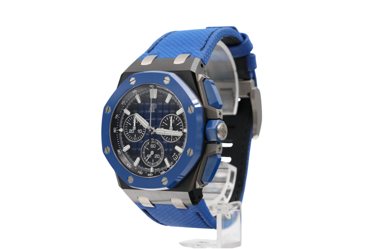 Audemars Piguet - Royal Oak Offshore Chronograph – Blue – 26420CE.OO.A043VE.01 – 2023