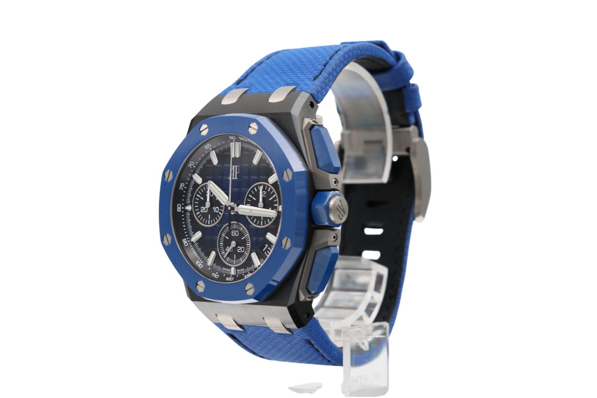 Audemars Piguet - Royal Oak Offshore Chronograph – Blue – 26420CE.OO.A043VE.01 – 2023