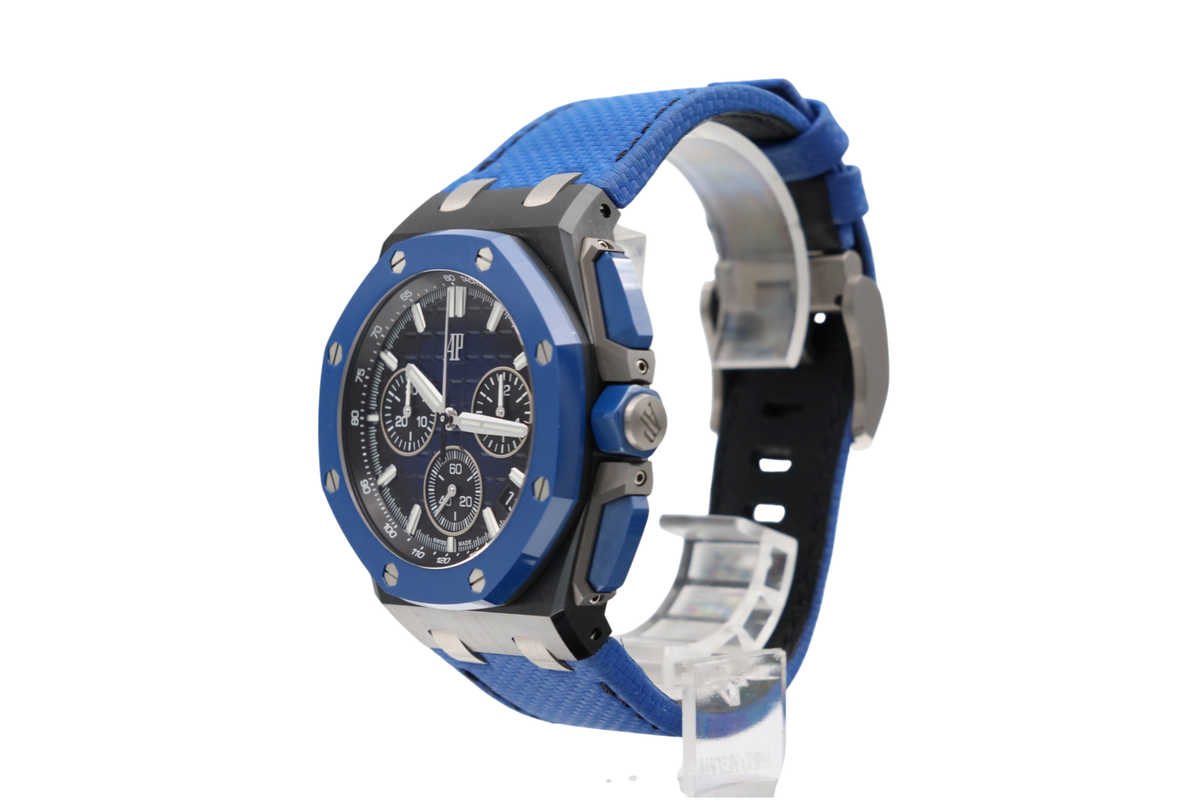 Audemars Piguet - Royal Oak Offshore Chronograph – Blue – 26420CE.OO.A043VE.01 – 2023