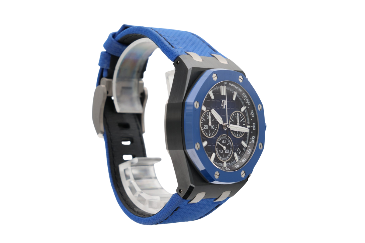 Audemars Piguet - Royal Oak Offshore Chronograph – Blue – 26420CE.OO.A043VE.01 – 2023