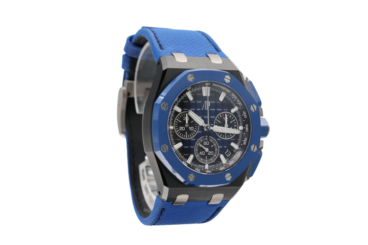 Audemars Piguet - Royal Oak Offshore Chronograph – Blue – 26420CE.OO.A043VE.01 – 2023