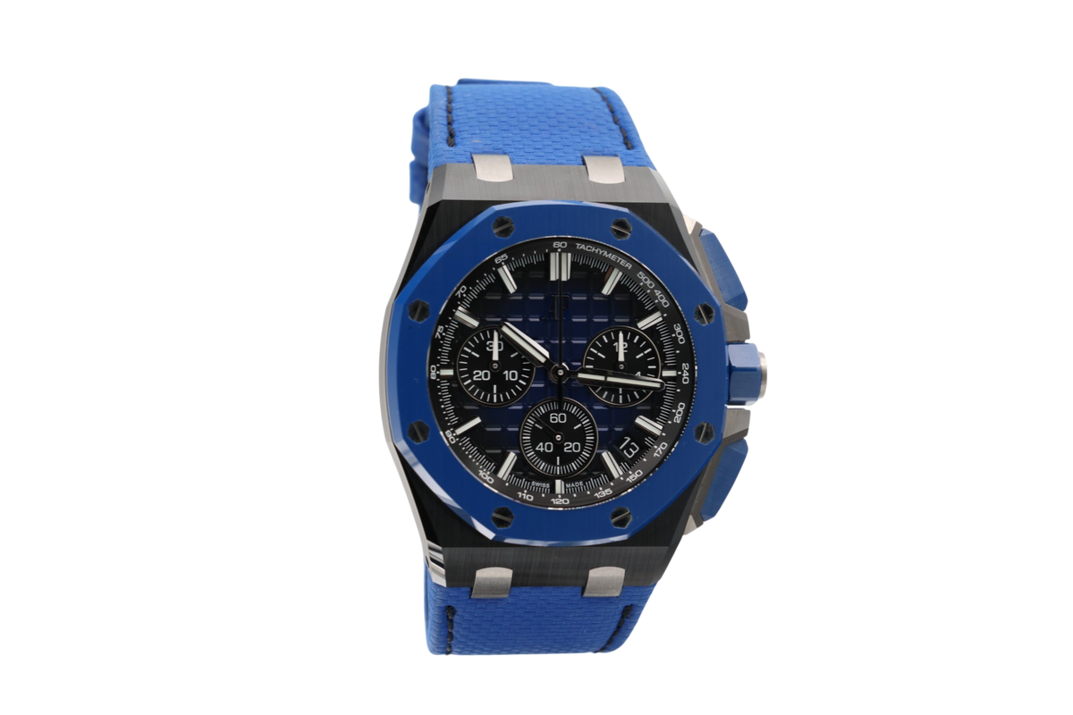 Audemars Piguet - Royal Oak Offshore Chronograph – Blue – 26420CE.OO.A043VE.01 – 2023