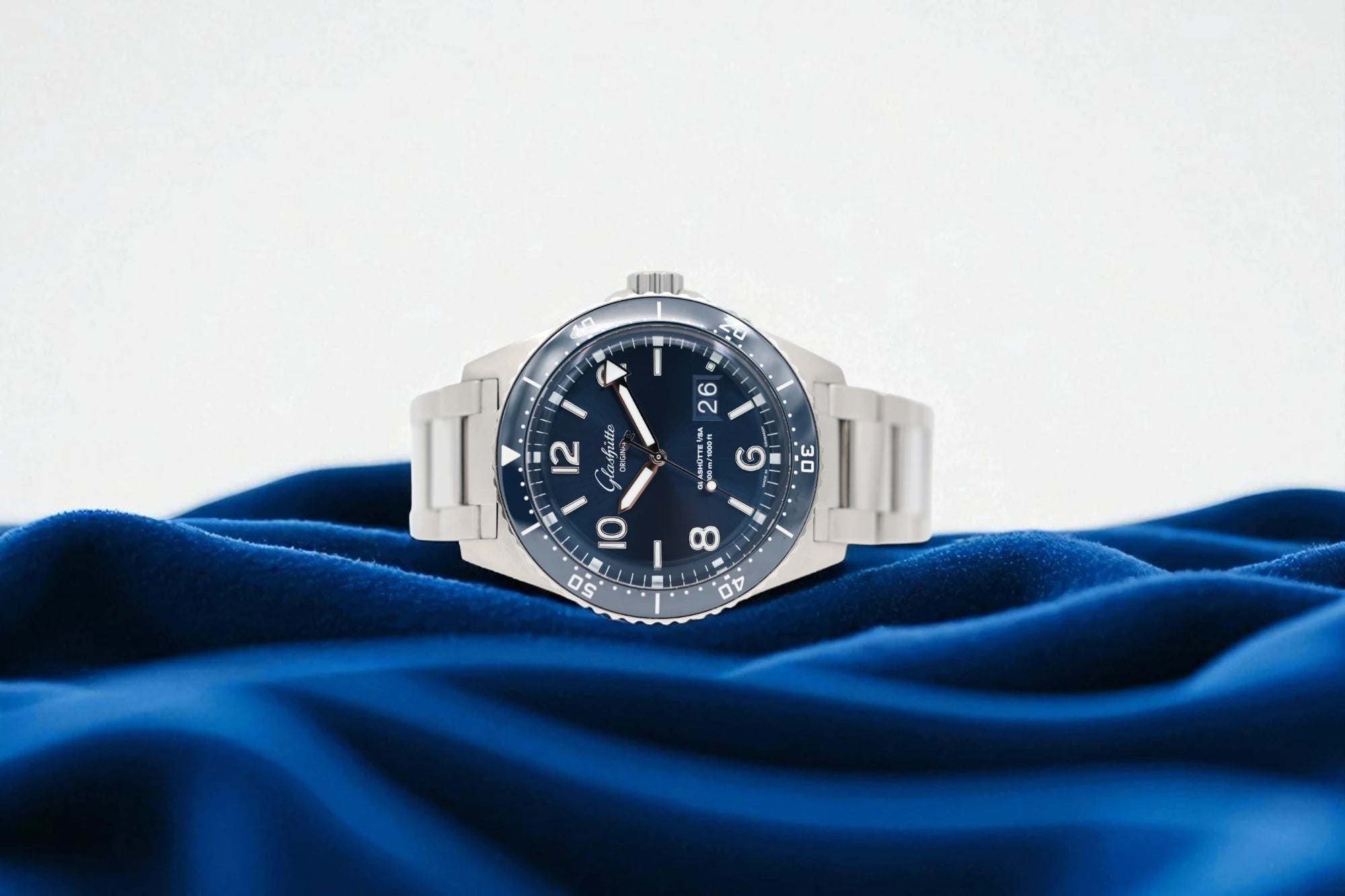 Glashütte - SeaQ Panorama Date - Blue Dial - 1-36-13-02-81-70 - 2022