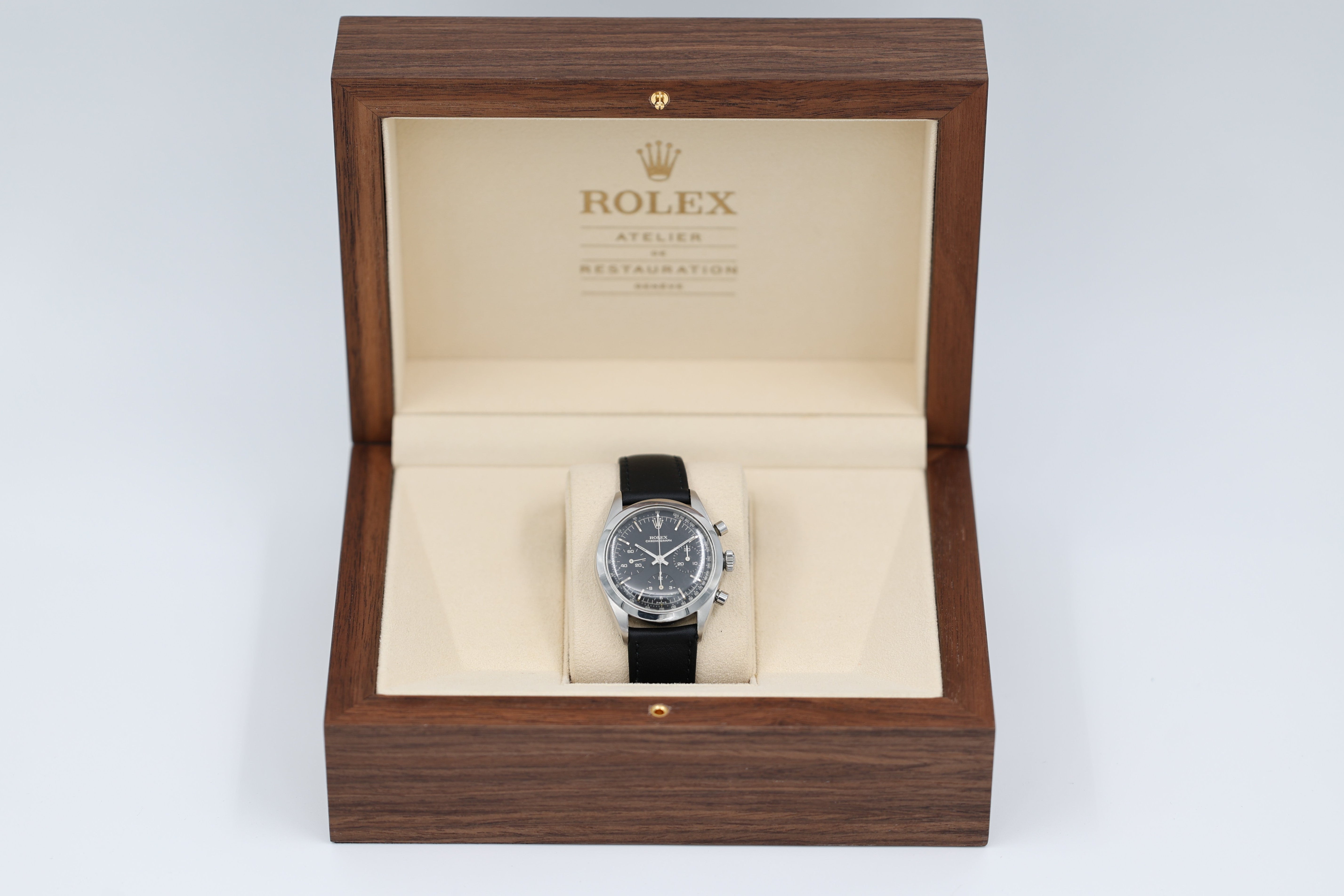 Rolex - Pre-Daytona Chronograph - Black Dial - 6238