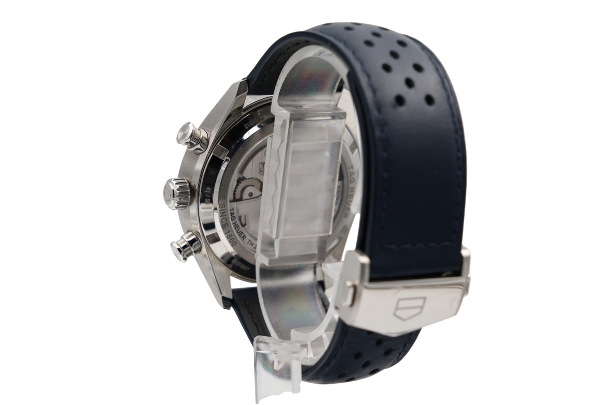 TAG Heuer - Carrera Chronograph Tourbillon – Silver – CBS5013.EB0375