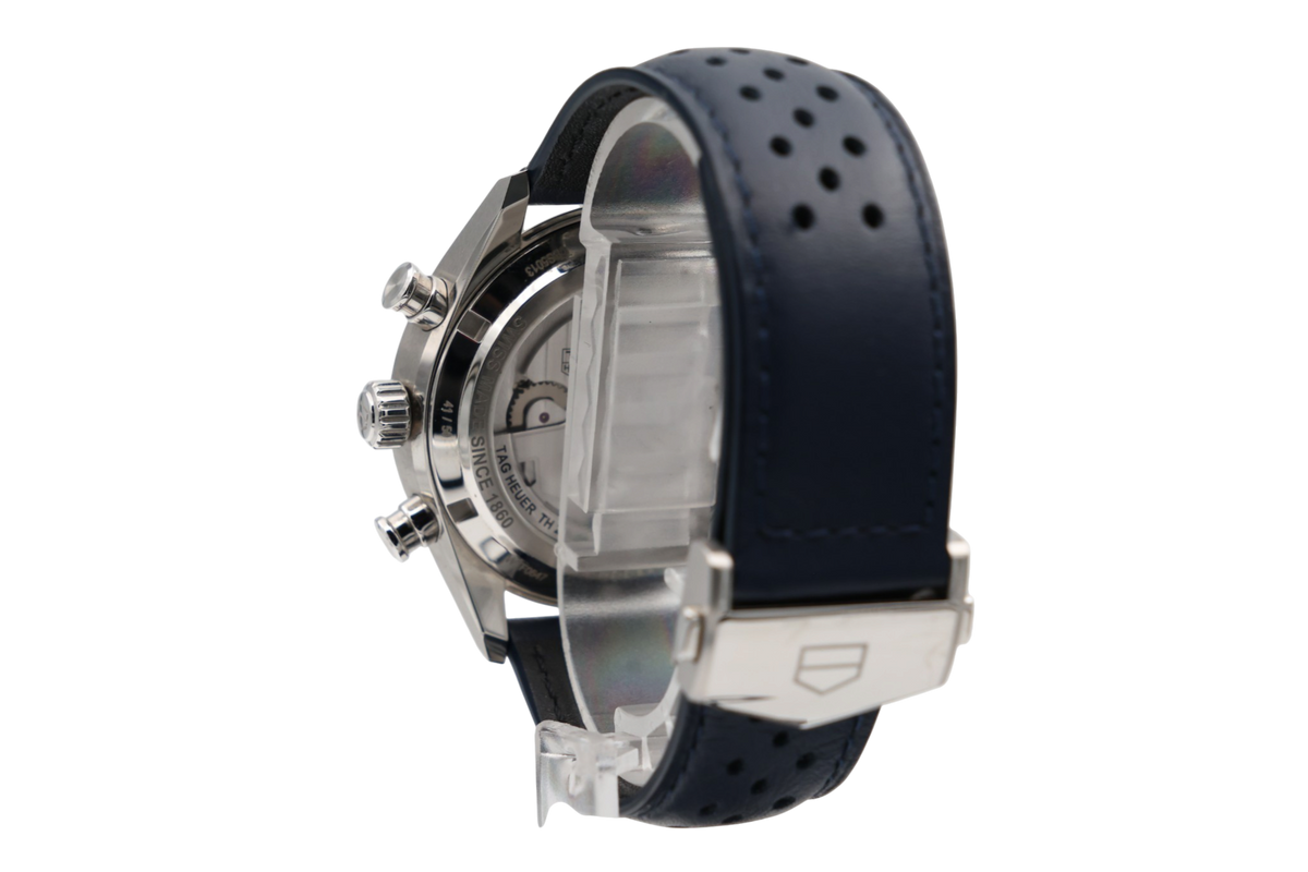 TAG Heuer - Carrera Chronograph Tourbillon – Silver – CBS5013.EB0375