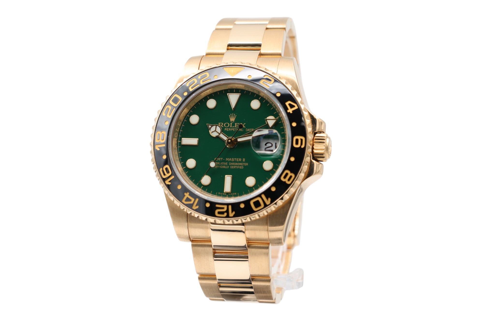 Rolex - GMT Master II – "Anniversary Green Dial" – 116718 – 2011