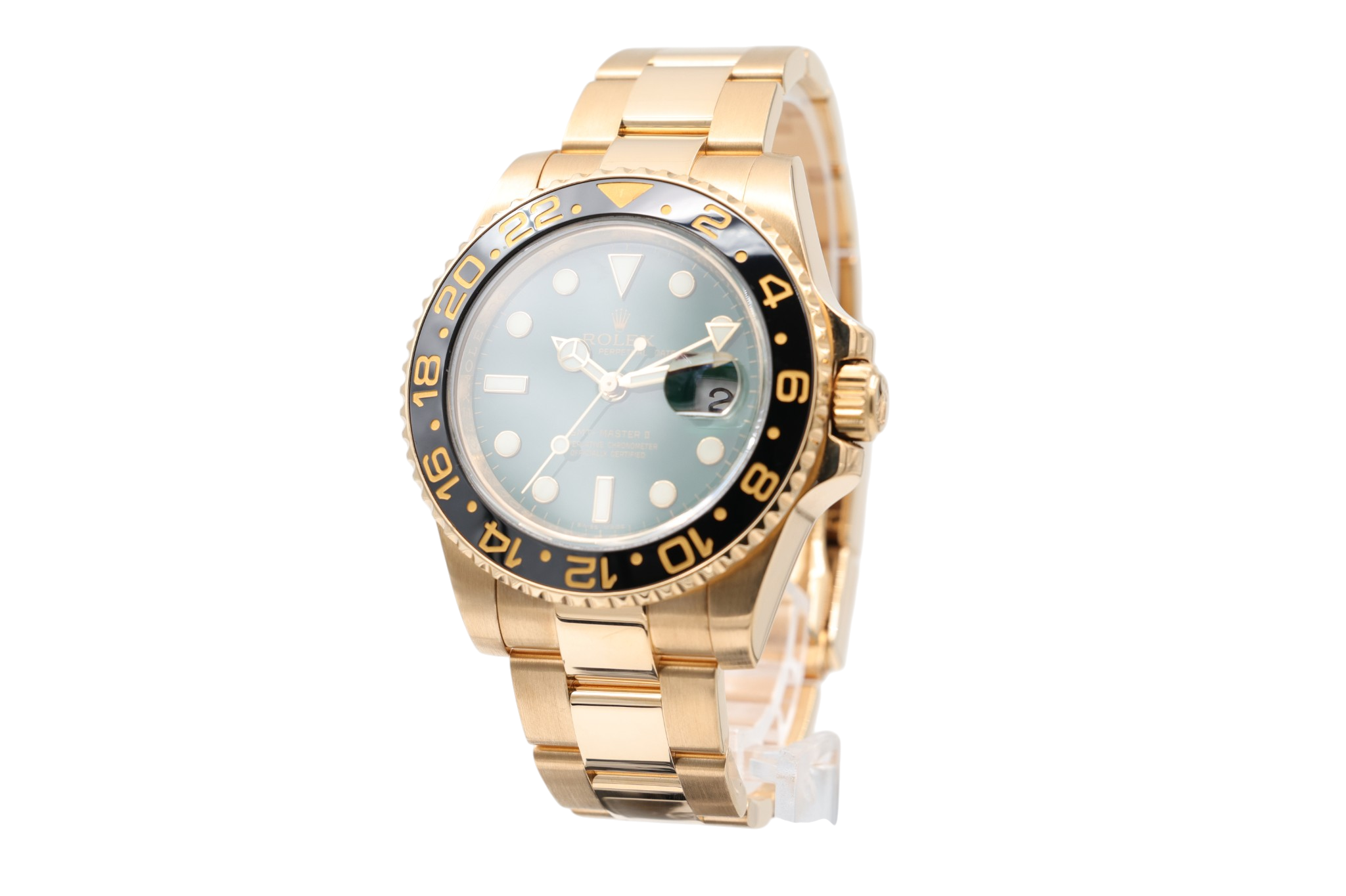 Rolex - GMT Master II – "Anniversary Green Dial" – 116718 – 2011
