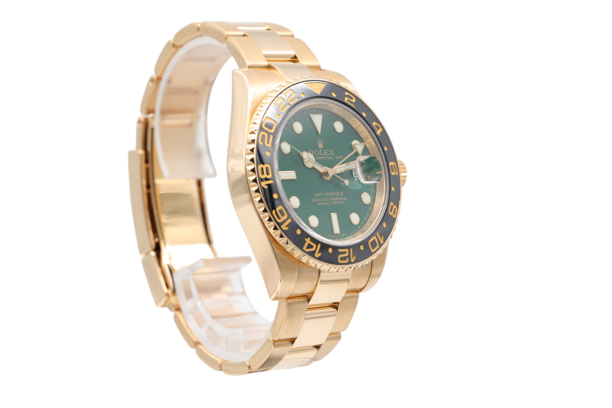 Rolex - GMT Master II – "Anniversary Green Dial" – 116718 – 2011