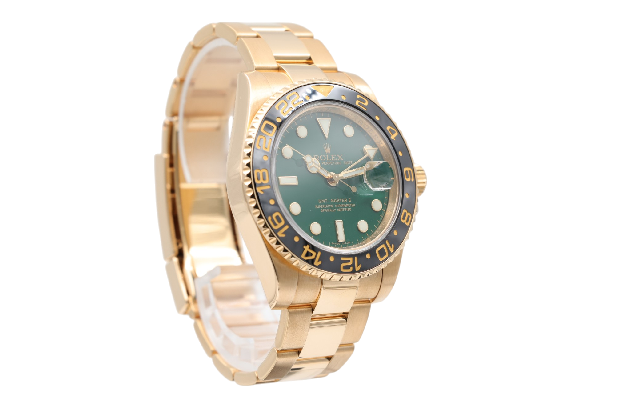 Rolex - GMT Master II – "Anniversary Green Dial" – 116718 – 2011