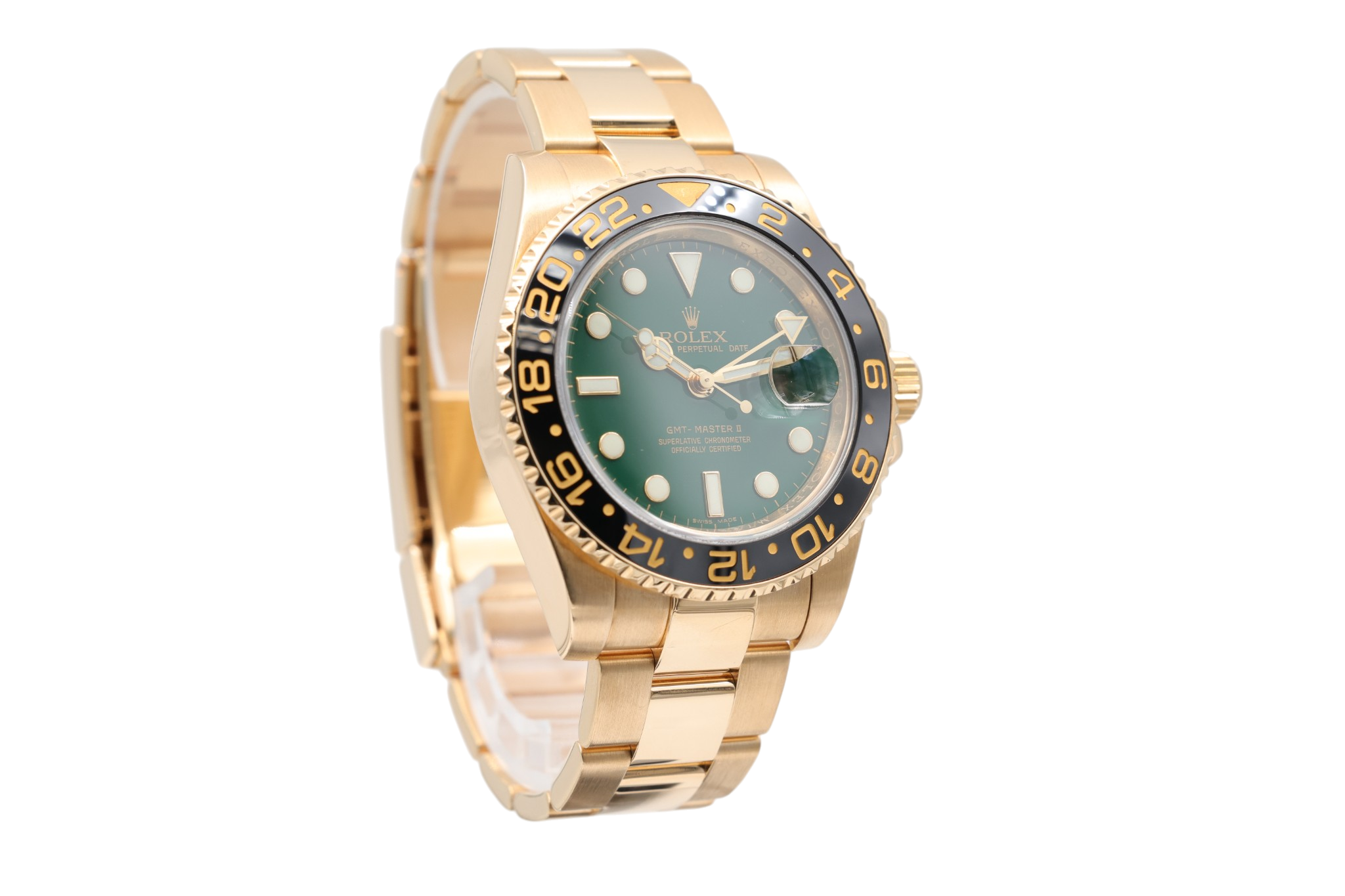 Rolex - GMT Master II – "Anniversary Green Dial" – 116718 – 2011