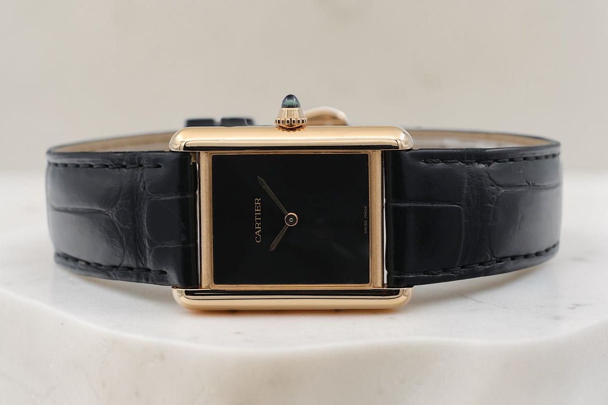 Cartier - Tank – Black – WGTA0091 – 2022