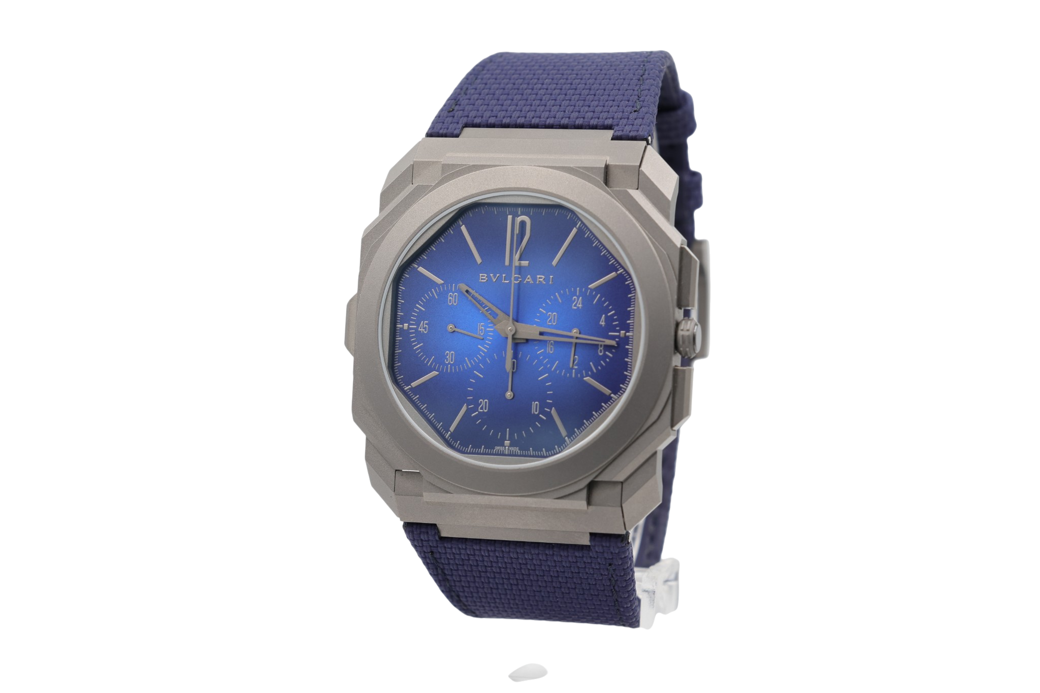 Bulgari - Octo Finissimo Chronograph GMT - "Yoshida Blue" - 103889 - 2025