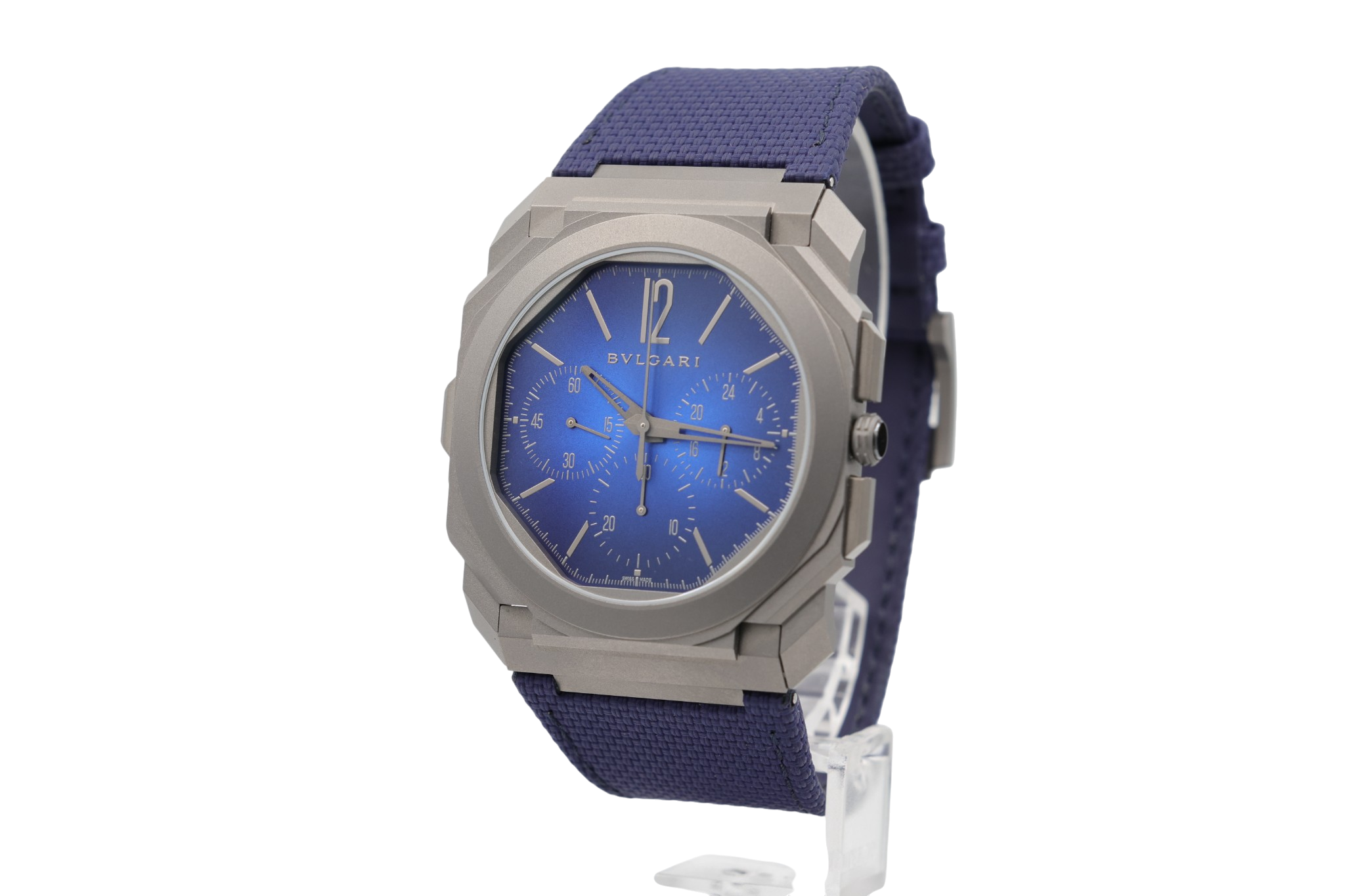 Bulgari - Octo Finissimo Chronograph GMT - "Yoshida Blue" - 103889 - 2025