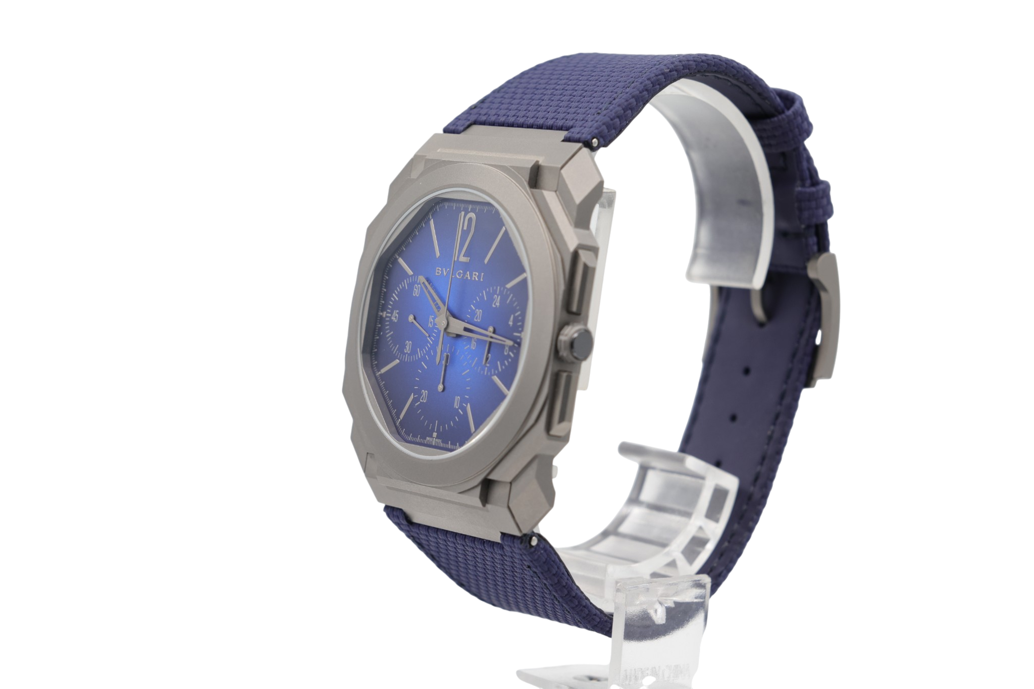 Bulgari - Octo Finissimo Chronograph GMT - "Yoshida Blue" - 103889 - 2025