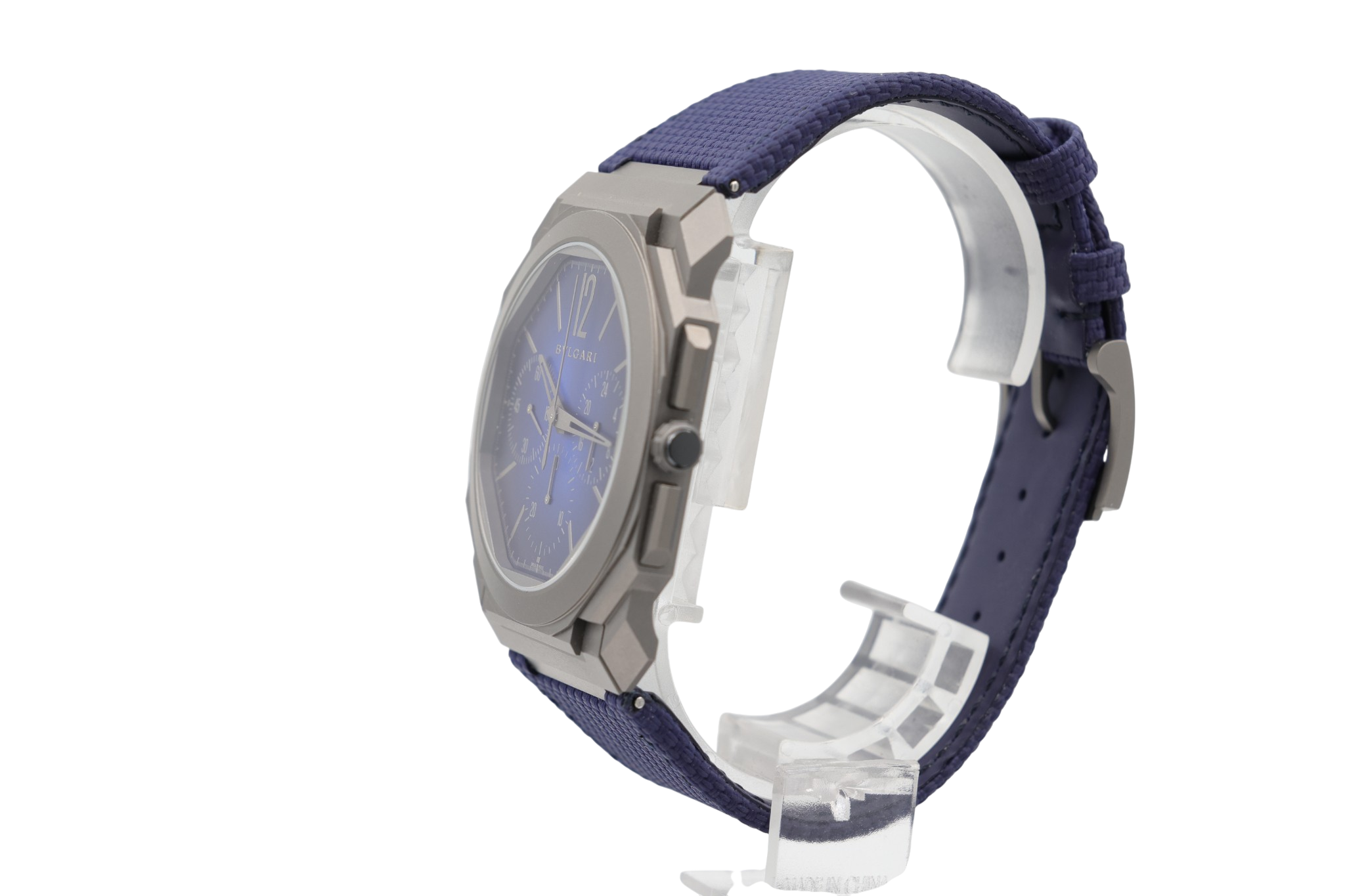 Bulgari - Octo Finissimo Chronograph GMT - "Yoshida Blue" - 103889 - 2025