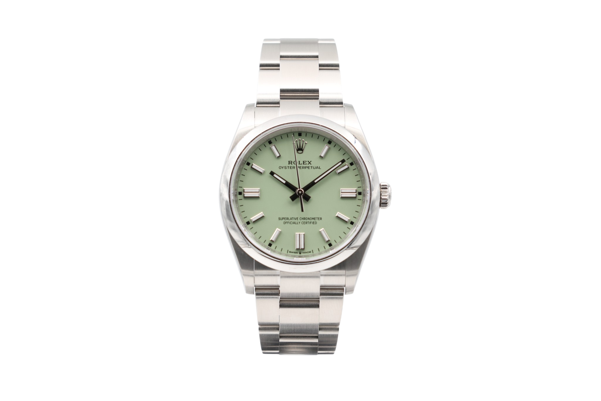 Rolex - Oyster Perpetual - Pistachio Dial - 126000 - 2025