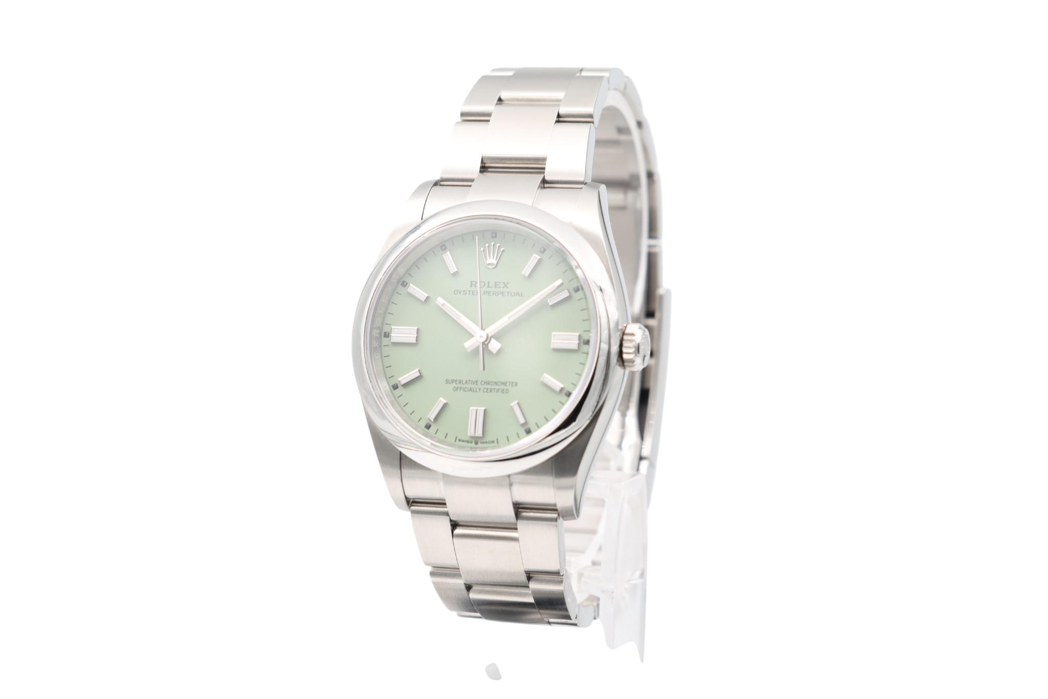 Rolex - Oyster Perpetual - Pistachio Dial - 126000 - 2025