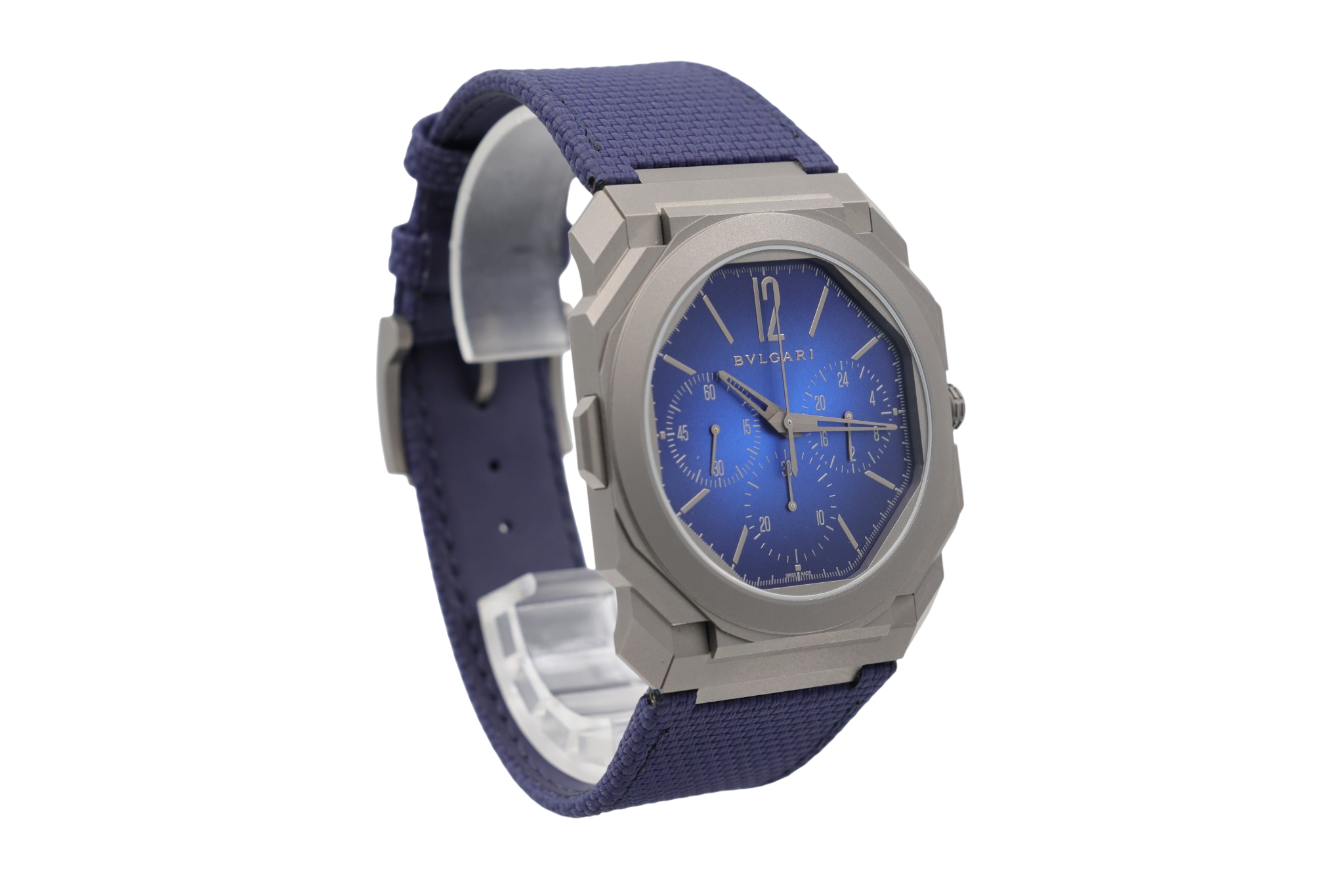 Bulgari - Octo Finissimo Chronograph GMT - "Yoshida Blue" - 103889 - 2025
