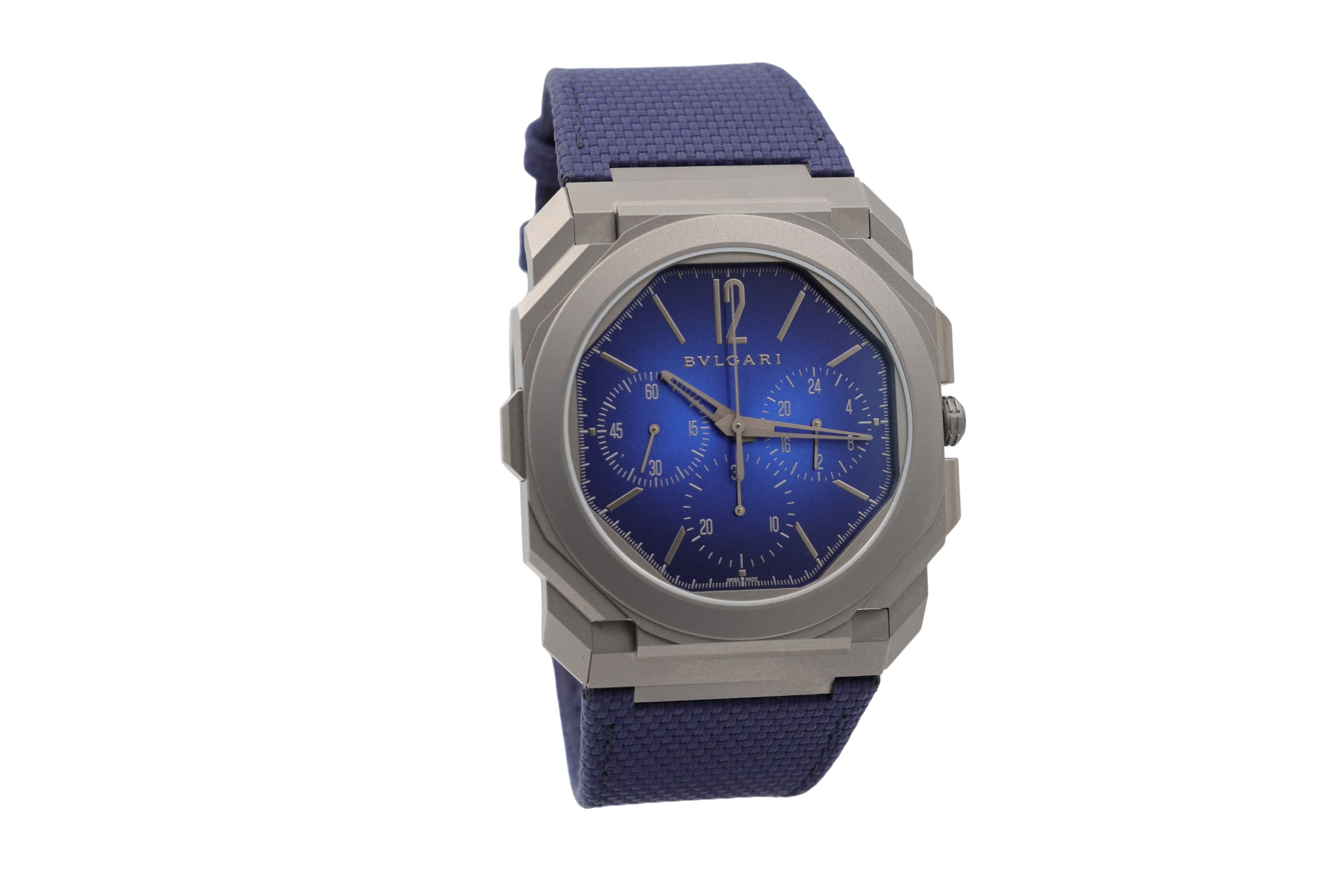 Bulgari - Octo Finissimo Chronograph GMT - "Yoshida Blue" - 103889 - 2025