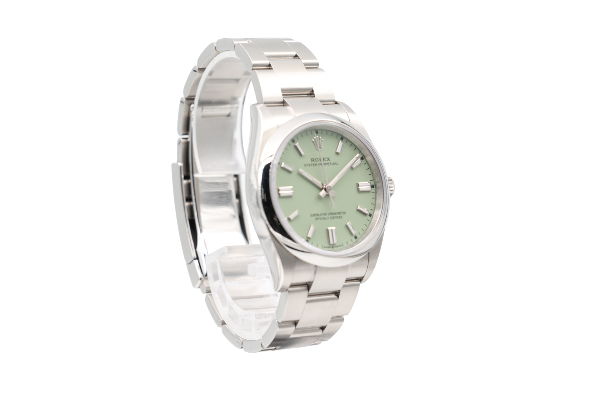 Rolex - Oyster Perpetual - Pistachio Dial - 126000 - 2025
