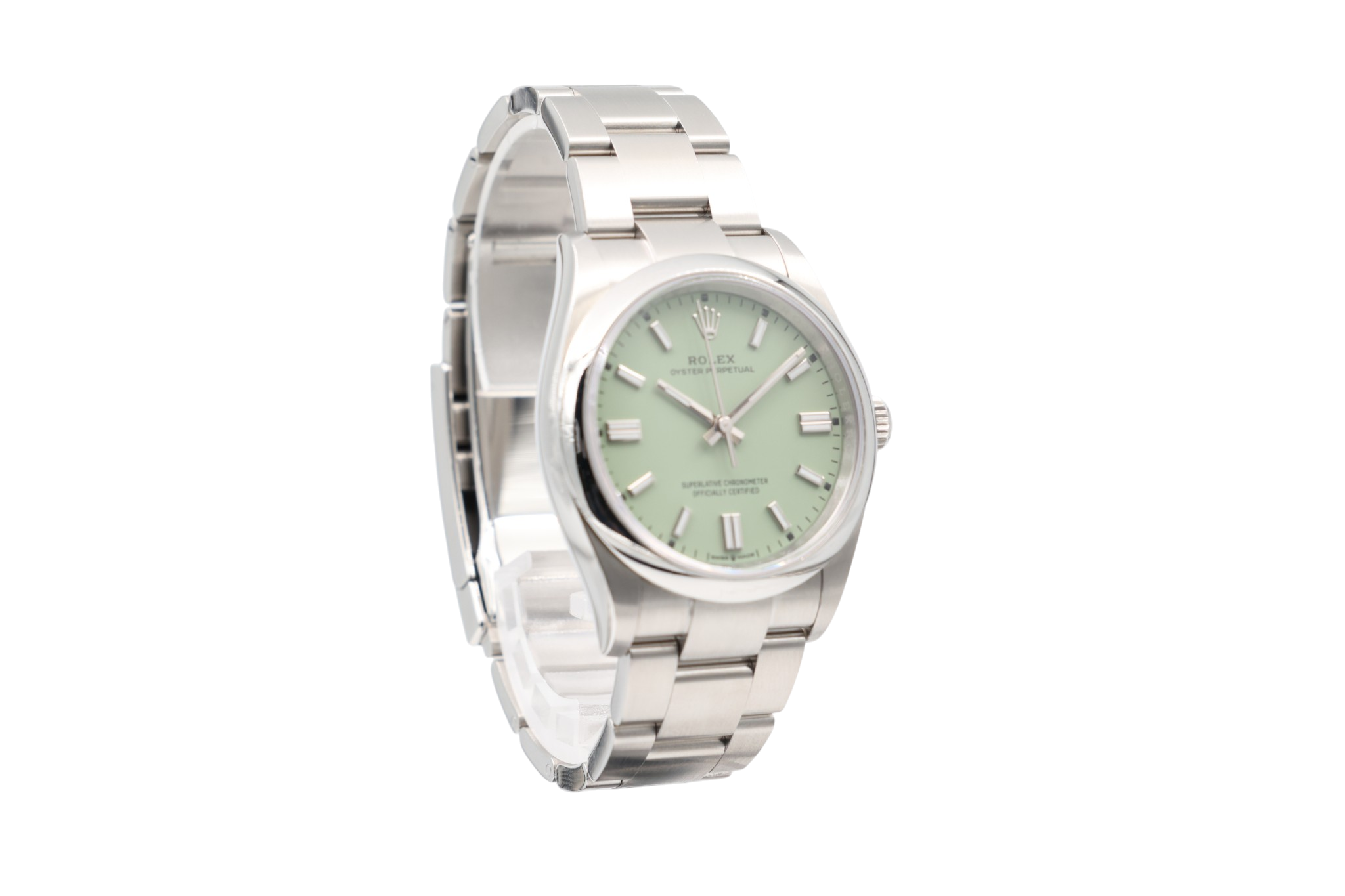 Rolex - Oyster Perpetual - Pistachio Dial - 126000 - 2025
