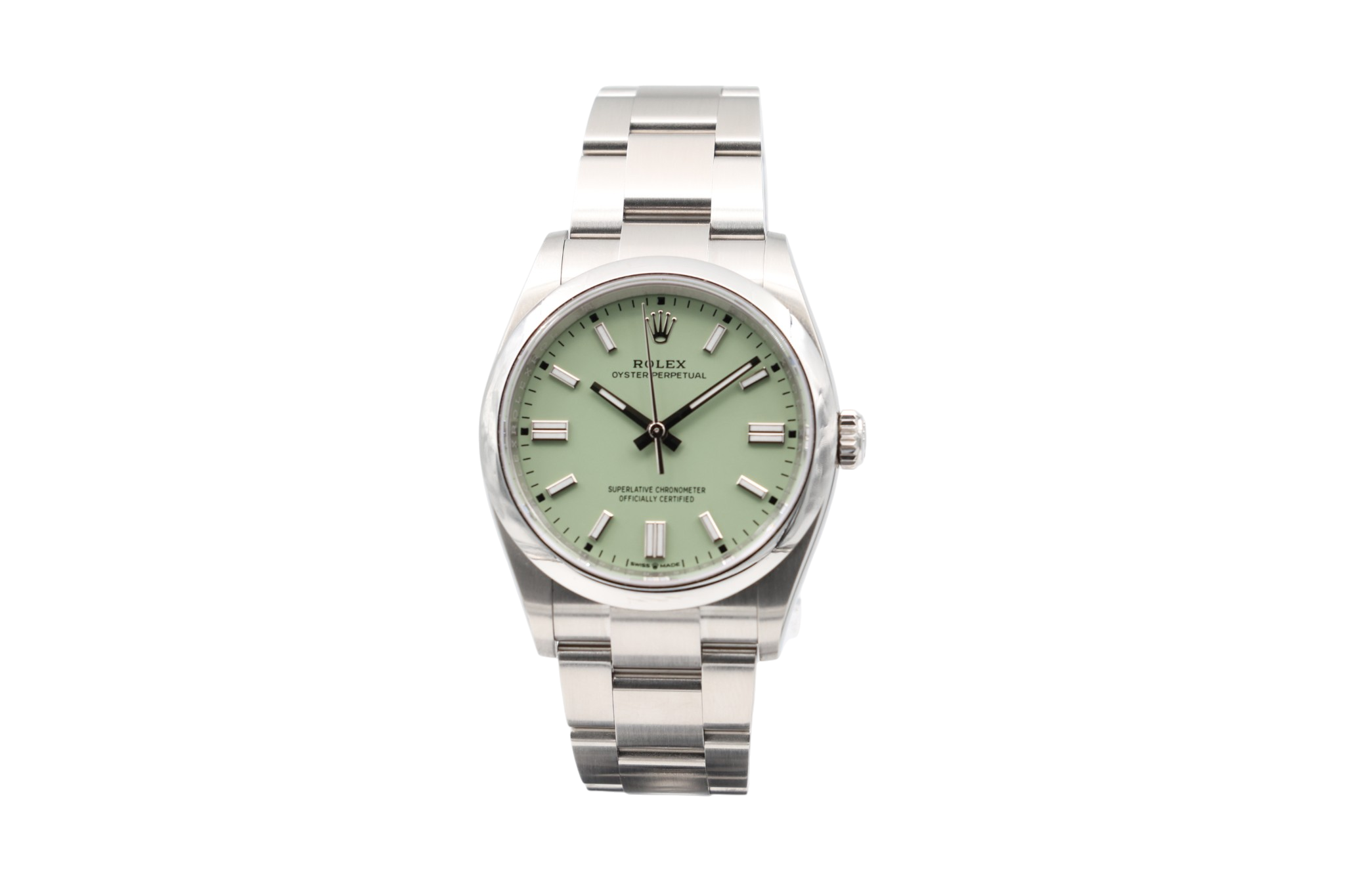 Rolex - Oyster Perpetual - Pistachio Dial - 126000 - 2025